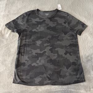 Old Navy Everyday Camo Print T-Shirt, Green, L